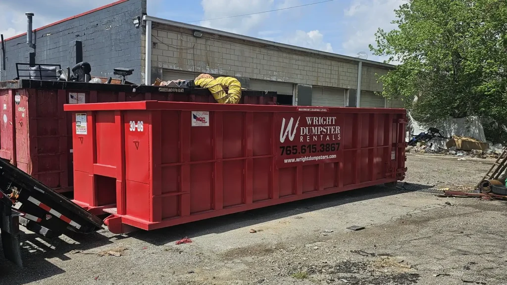 dumpster rental in new palestine
